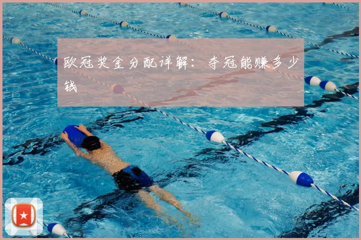 欧冠奖金分配详解:夺冠能赚多少钱